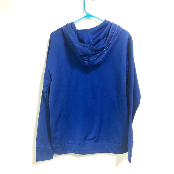 NHL New York Rangers Blue Fleece Hoodie - Picture 2 of 7